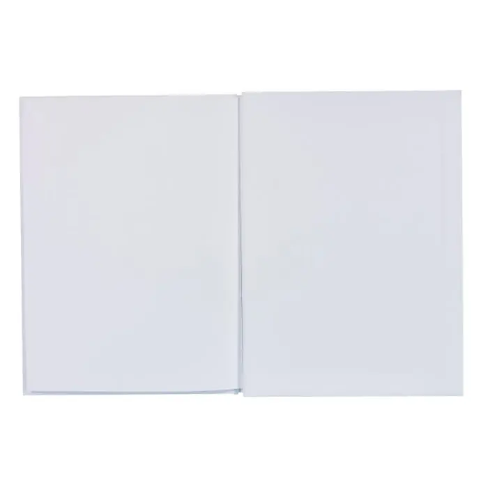 Crafted Sax Hardcover Blank Books, Portrait, 8-1/2 x 11 Inches, 14 Sheets, Pack of 12
